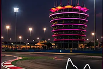 Bahrain — vue du circuit