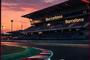 Barcelona-Catalunya — vue du circuit