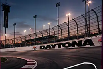 Daytona — vue du circuit