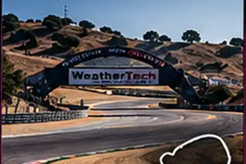 Laguna Seca — vue du circuit