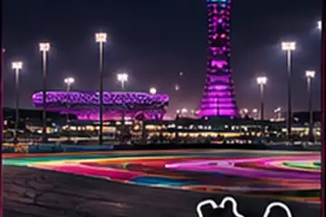 Lusail — vue du circuit
