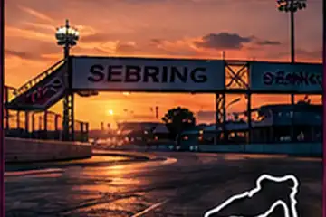 Sebring — vue du circuit